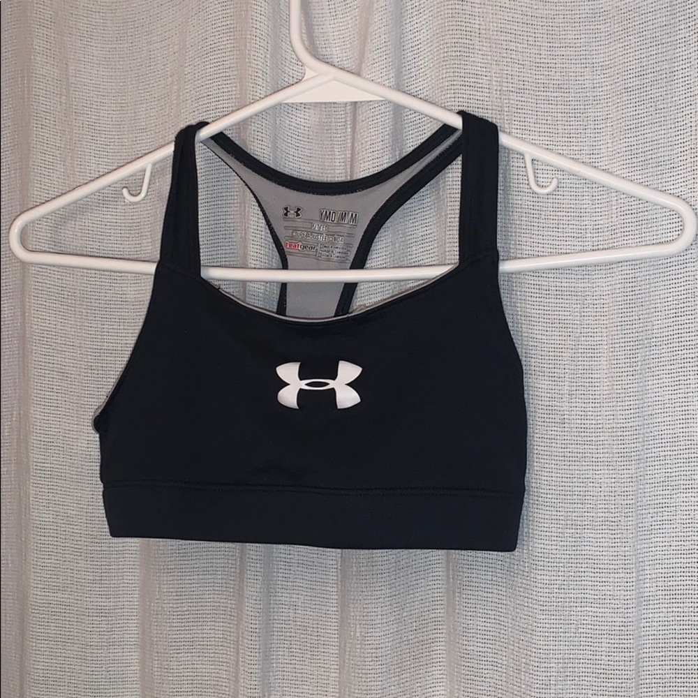 Under Armor Black Sports Bra